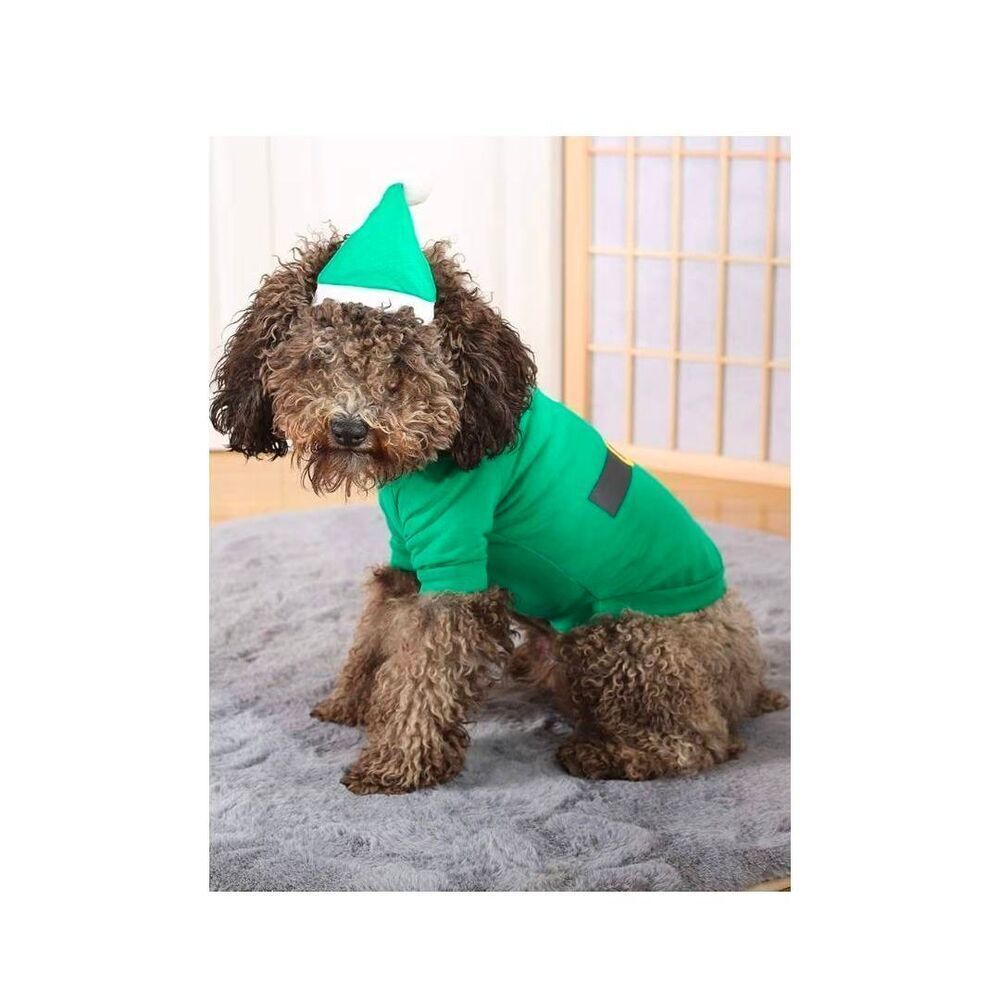 Pet Santa's Little Helper Costume - Picture 4 of 4